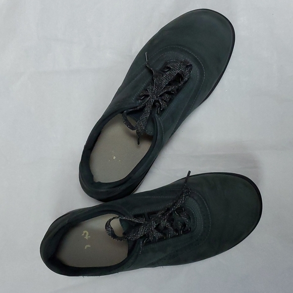 Sas Walk Easy Orthotic Shoe 9W Gray Suede - Picture 1 of 10